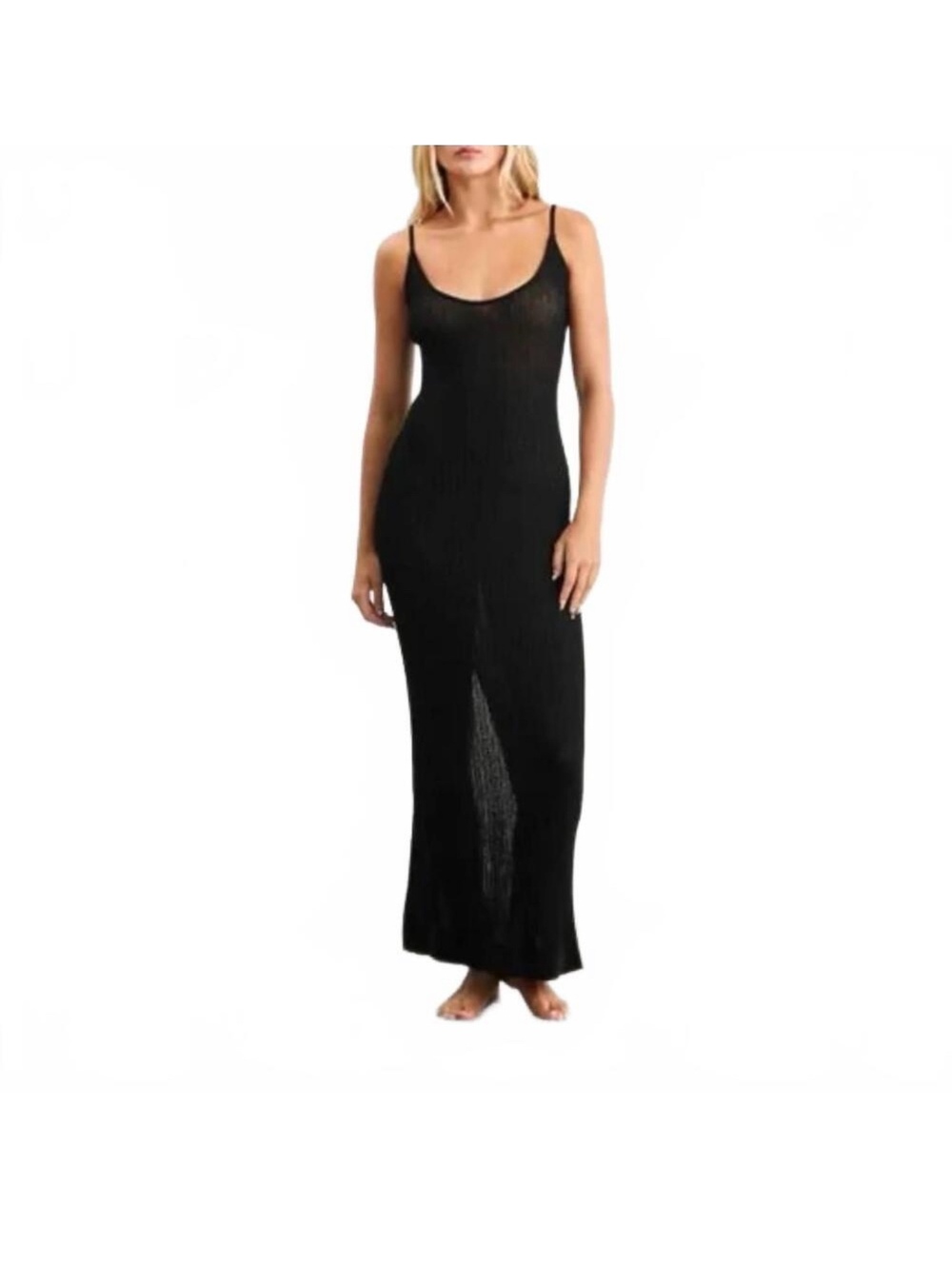 Skims knit sheer stretch Dress